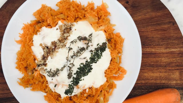 Damağa Ferahlık: Yoğurtlu Havuçlu Meze