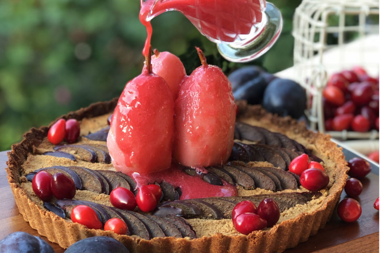 Poşe Armutlu: Unsuz Şekersiz Tart
