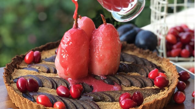 Poşe Armutlu: Unsuz Şekersiz Tart