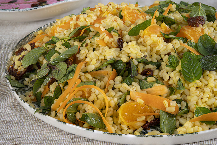 Mandalinalı Bulgur Salatası Tarifi