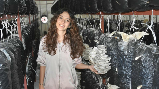 Mankenliği Bırakıp Marmaris'te İstiridye Mantarı Yetiştirmeye Başlayan "Türkiye'nin En Güzel Çiftçisi"