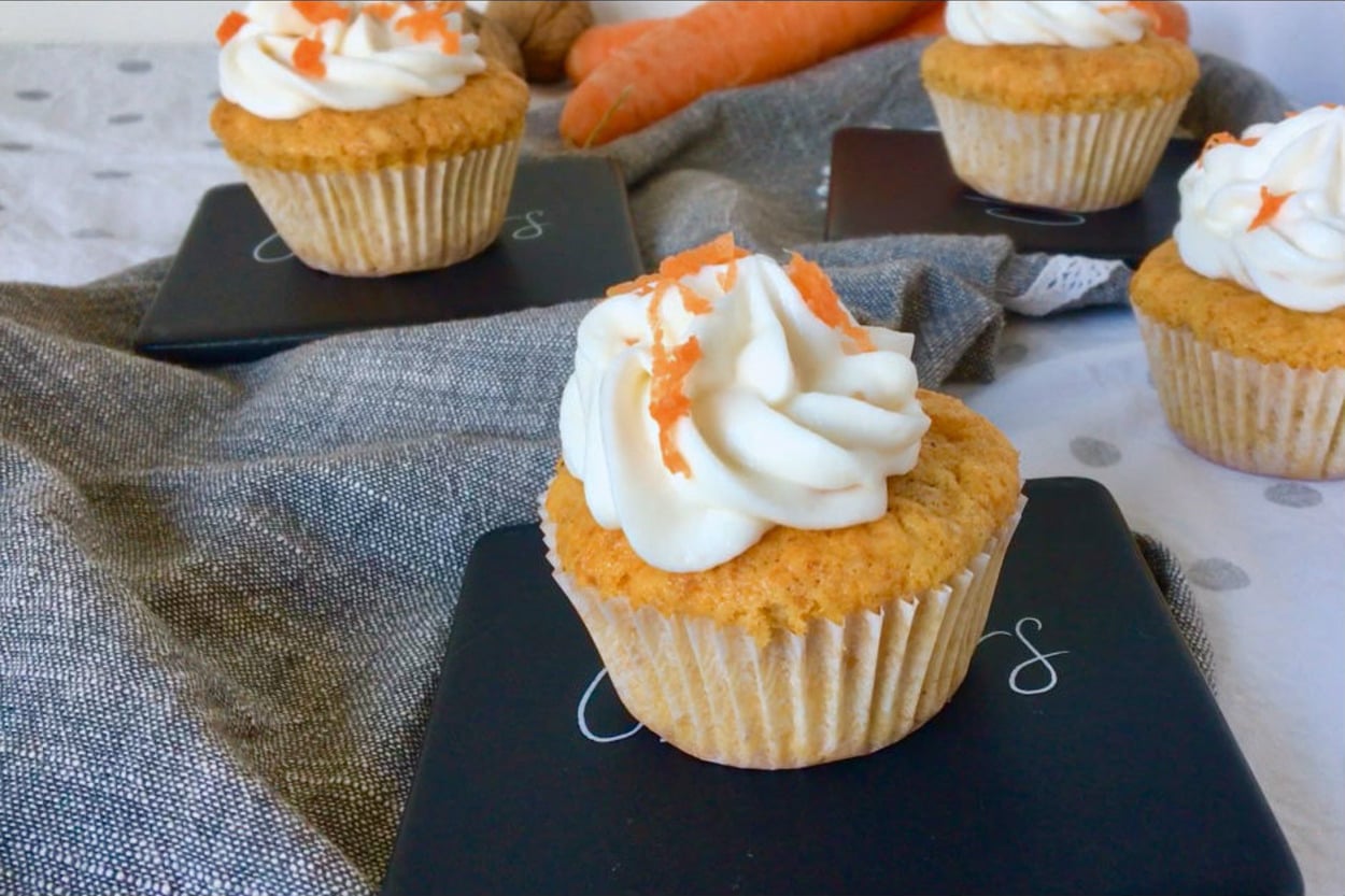 Yumuşacık Kıvamlı, Mis Kokulu: Havuçlu Cupcake