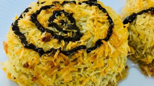 Şahane Sunumu İle: Top Kadayıf