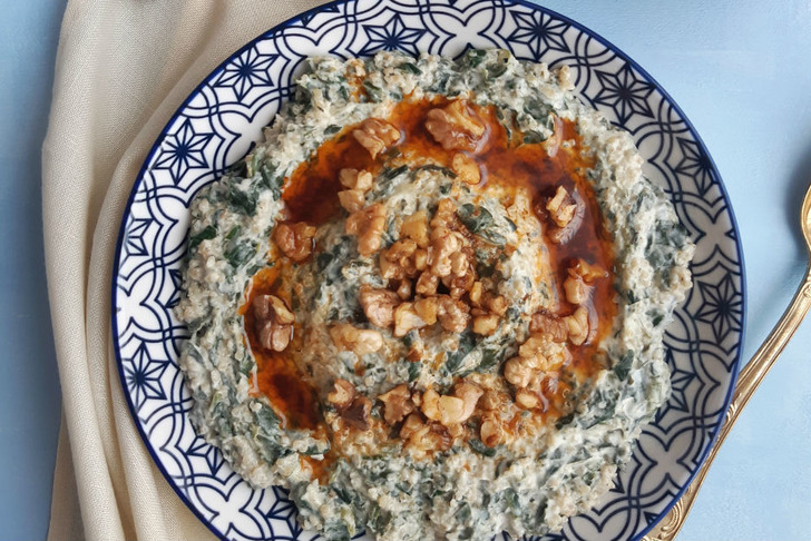 Kinoalı Ispanaklı Meze Tarifi