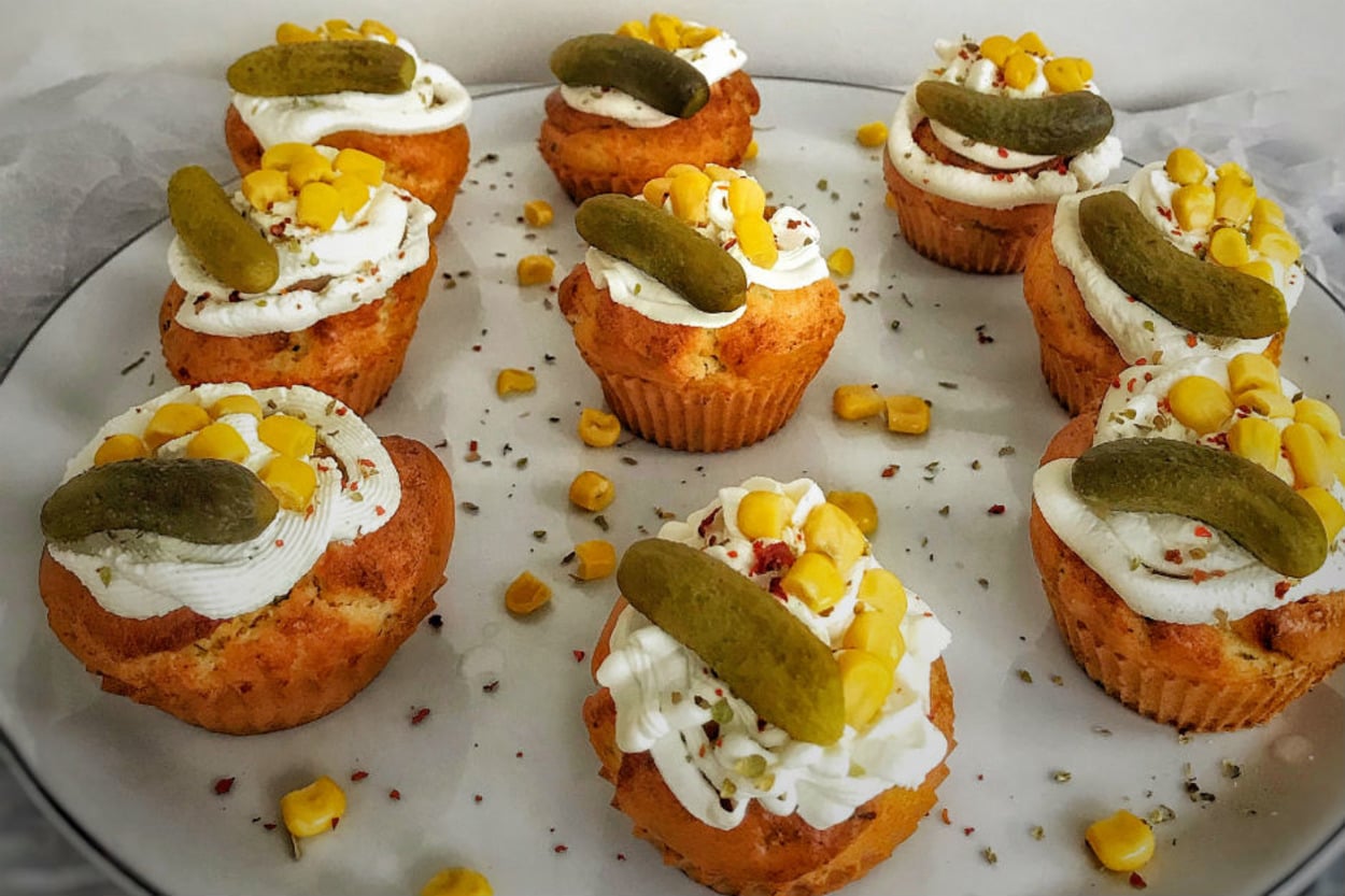 Hep Tatlı Olmaz: Tuzlu Cupcake