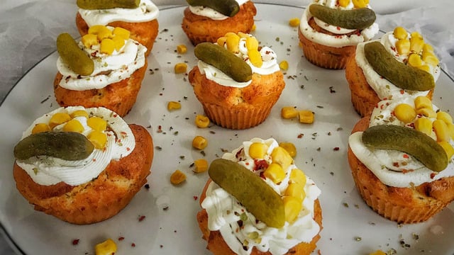 Hep Tatlı Olmaz: Tuzlu Cupcake