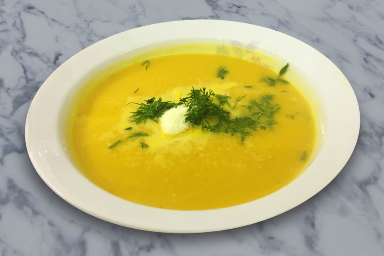 Krema ve Zencefille: Bal Kabağı Çorbası