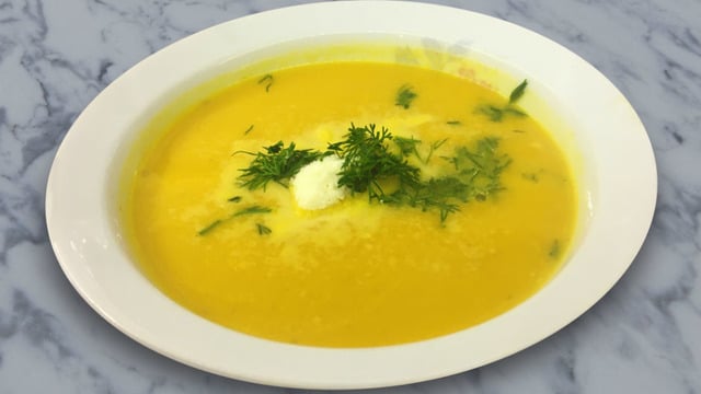 Krema ve Zencefille: Bal Kabağı Çorbası
