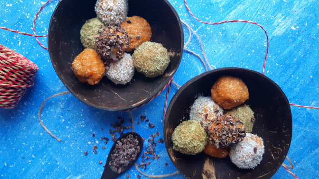 Çabucak Hazırlanan: Raw Bal Kabağı Topları