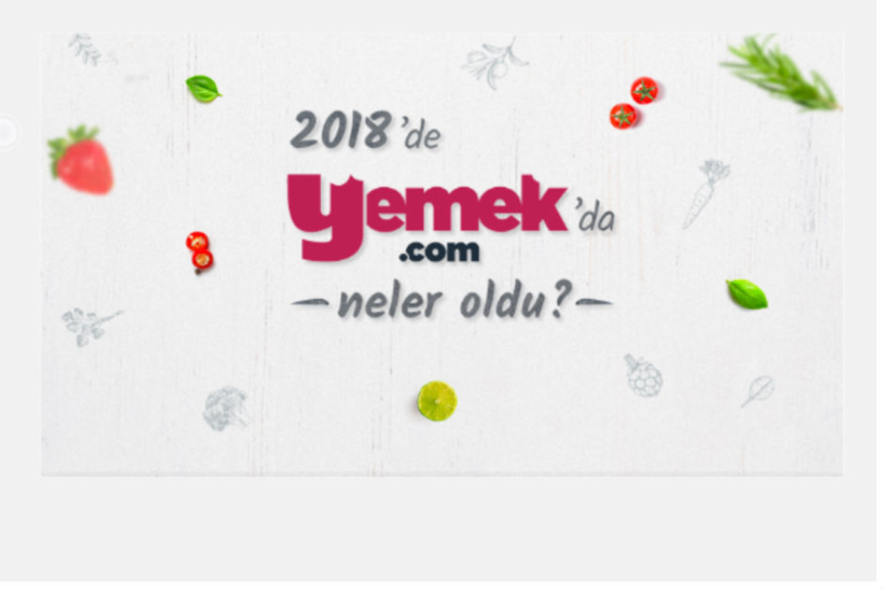 2018'de Yemek.com'da Sofraları Beraber Bu Tariflerle Kurduk, Yine Kocaman Bir Aile Olduk!