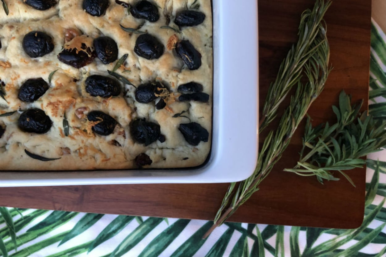 İtalyan Ekmeği: Focaccia