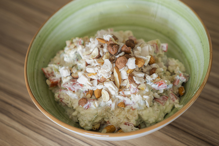 Tavuklu Buğday Salatası Tarifi
