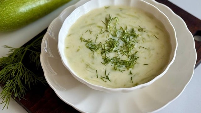 Çabucak Hazır: Sütlü Kabak Çorbası