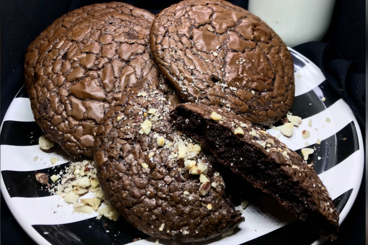 İçi Nemli, Dışı Kıtır: Brownie Cookie