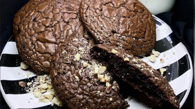 İçi Nemli, Dışı Kıtır: Brownie Cookie
