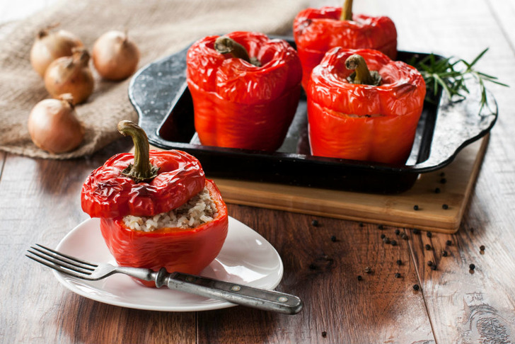 Kırmızı Biber Dolması Tarifi