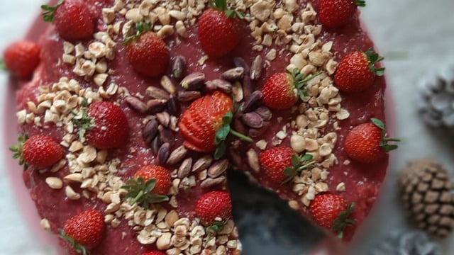 Rüya Gibi: Çilekli Cheesecake
