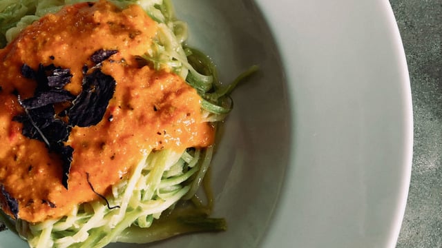 Kalorilerden Saklanarak: Kabak Spagetti