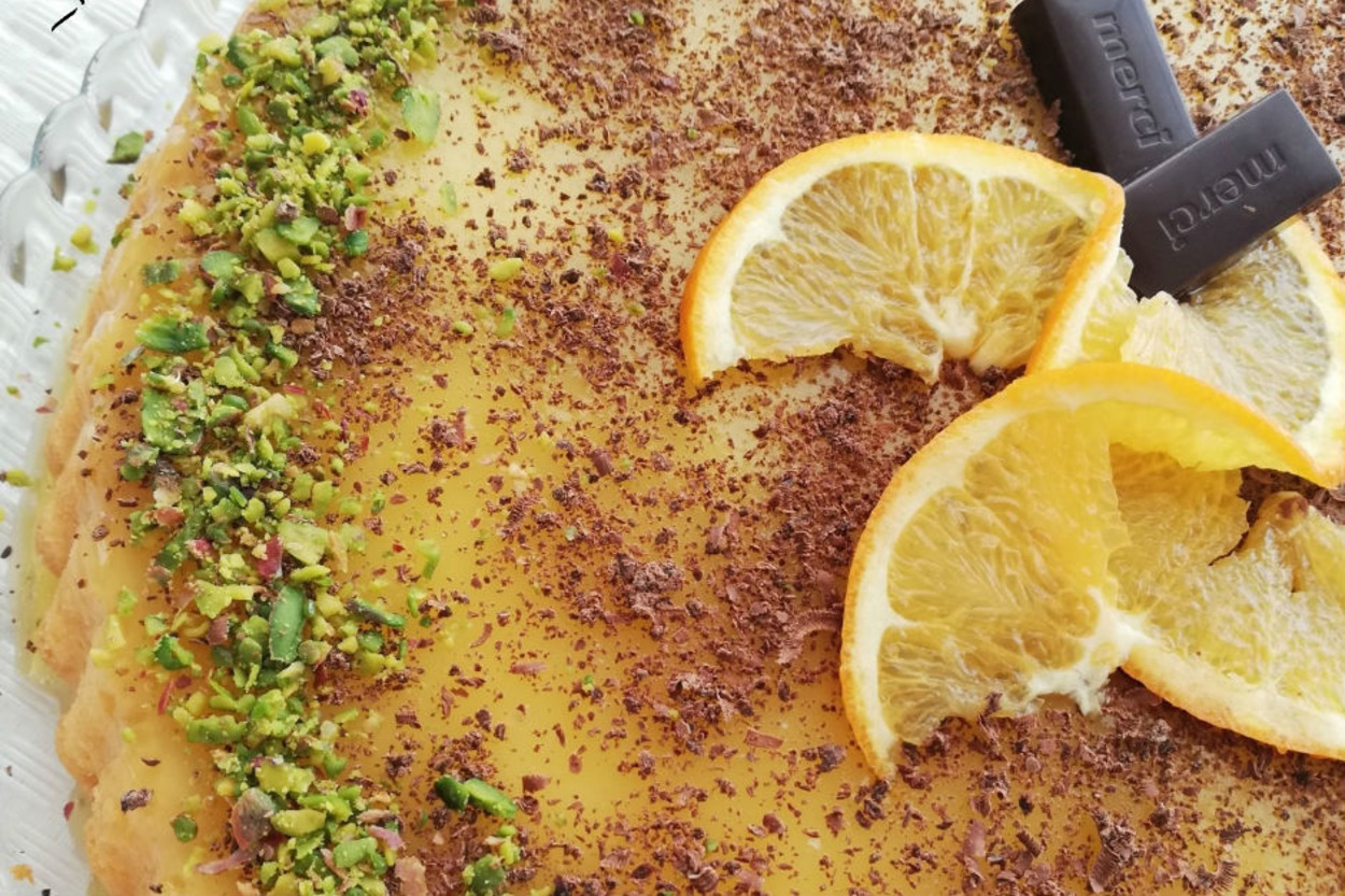 Mis Kokusuyla: Portakallı Tart Pasta