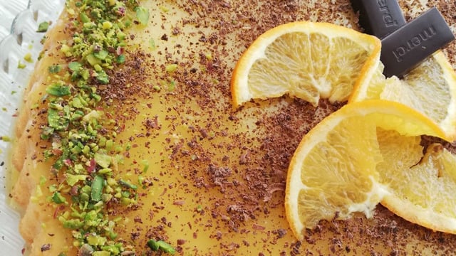 Mis Kokusuyla: Portakallı Tart Pasta
