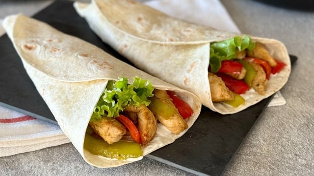 Pratik ve Leziz: Tavuk Fajita Dürüm