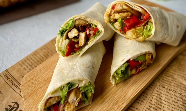 Bol Malzemeli, Çok Lezzetli: Wrap