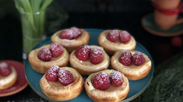 Cheesecake Tadında: Milföy Çanakları