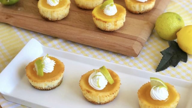 Lokmalık: Limonlu Minik Cheesecake