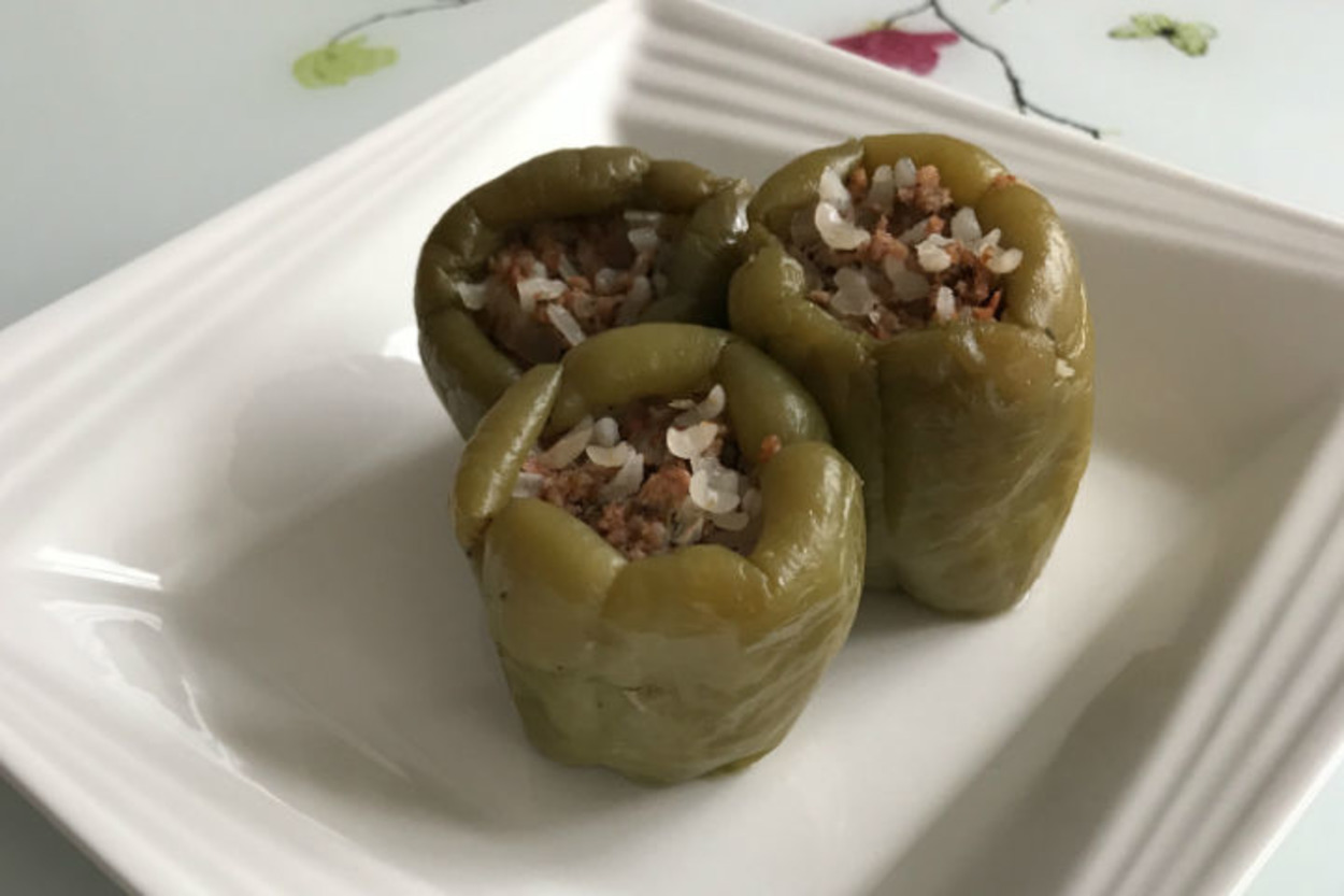 Biberin En Güzel Hali: Kıymalı Biber Dolması