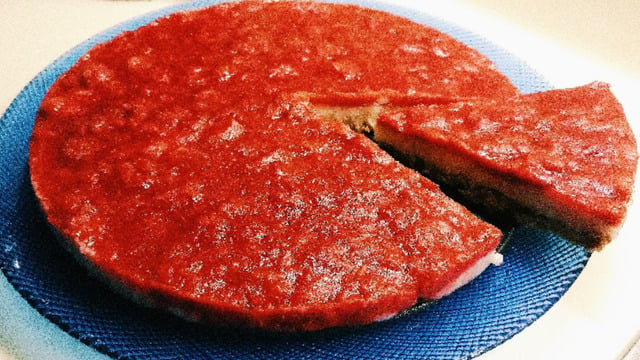 Cheesecake Görünümlü: Pratik Fit Tatlı