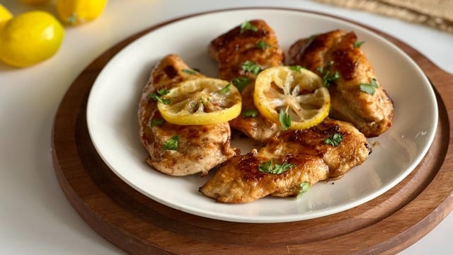 Hafif ve Ferah: Limonlu Tavuk