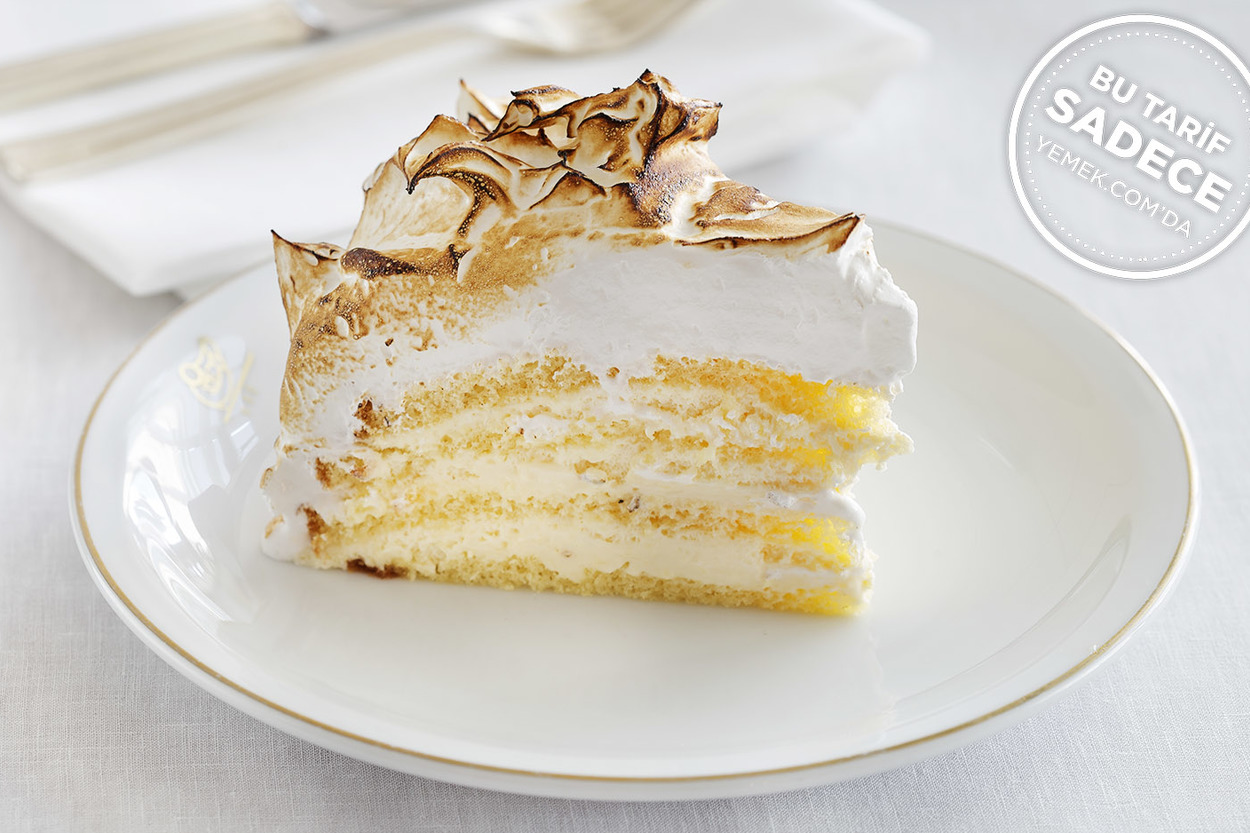 Cipriani'den: Vanilla Meringue Cake (Vanilyalı ve Merengli Pasta)