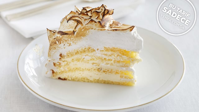 Cipriani'den: Vanilla Meringue Cake (Vanilyalı ve Merengli Pasta)