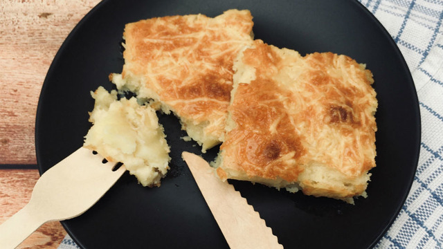 10 Dakikada Fırında: Yufkasız Patatesli Börek