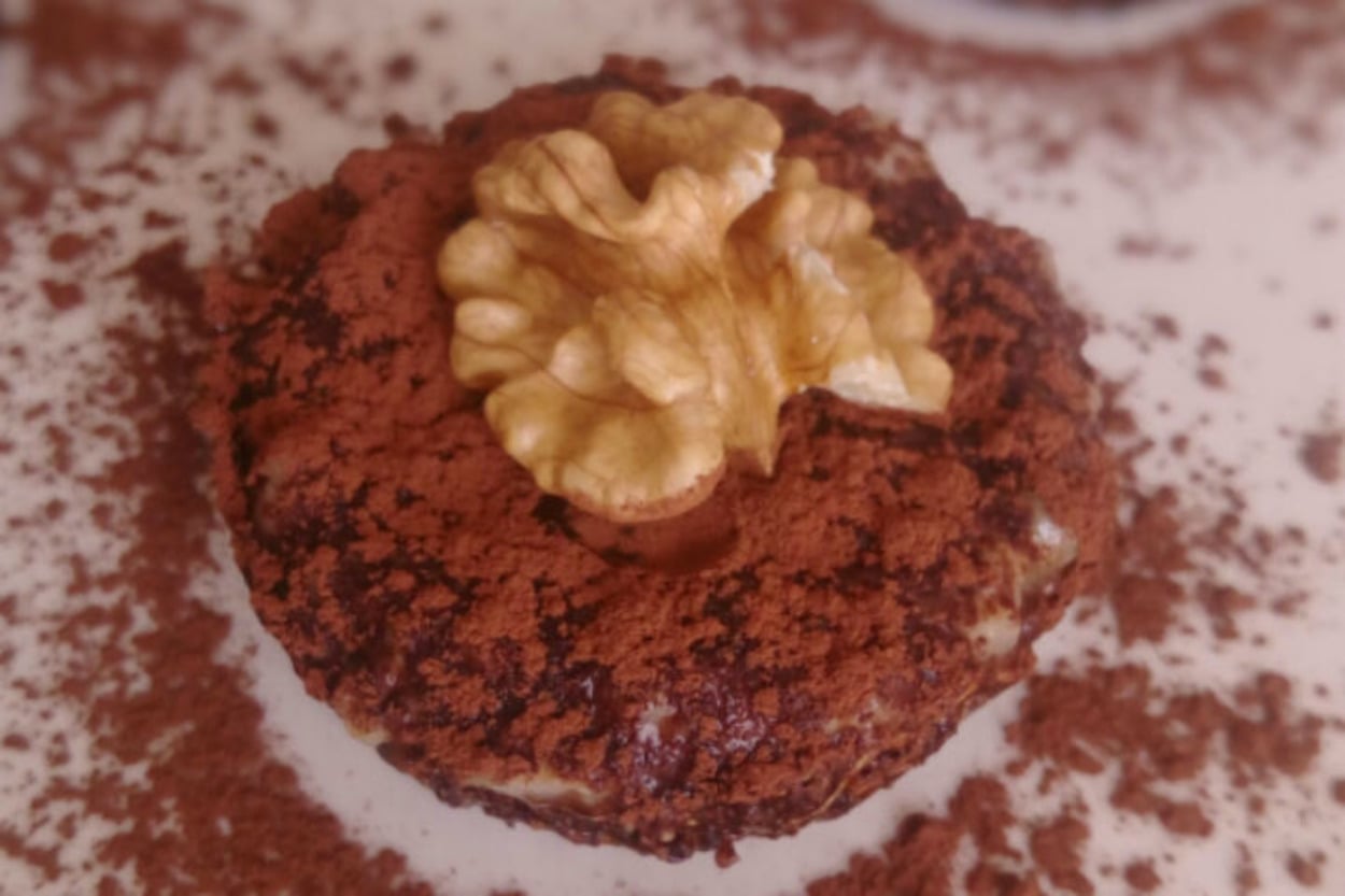 Pişirme Derdi Yok: Muzlu Cevizli Fit Tart