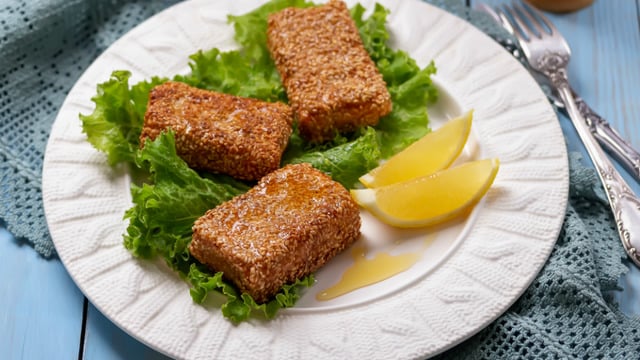 Çıtır Çıtır Peynir: Susamlı Saganaki