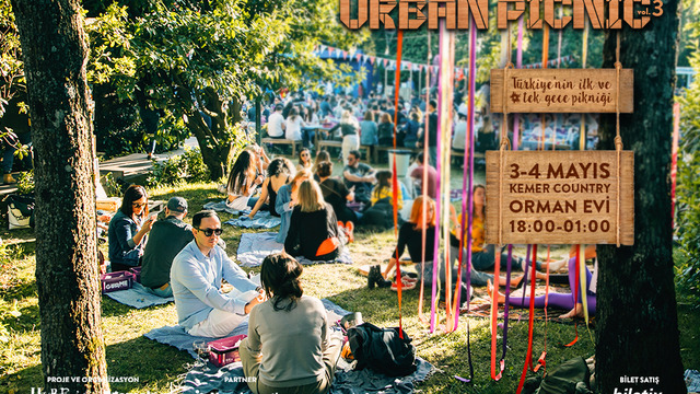 3. Kez Bizimle: Türkiye'nin İlk Gece Pikniği Urban Picnic 3-4 Mayıs'ta Kemer Country'de!