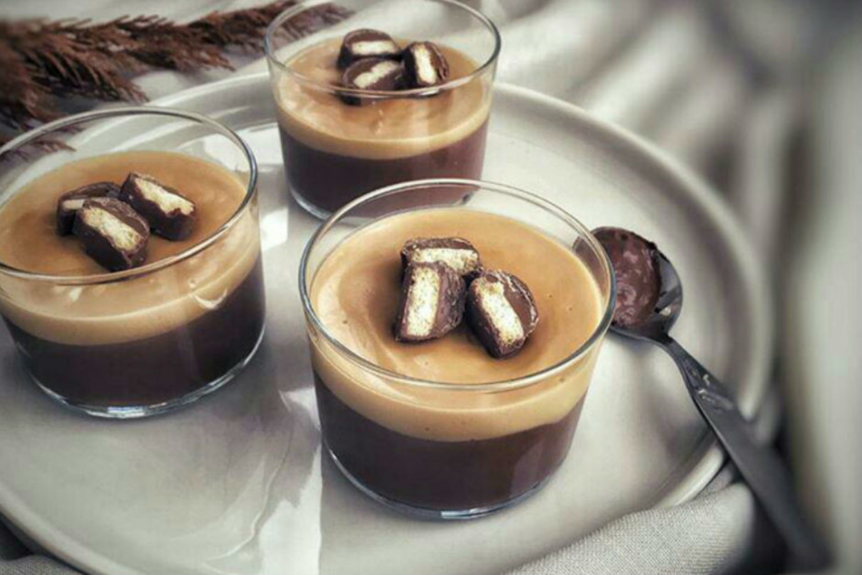 Kaşık Kaşık Mutluluk: Çikolatalı Karamelli Puding