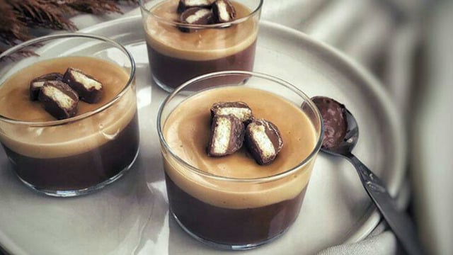Kaşık Kaşık Mutluluk: Çikolatalı Karamelli Puding
