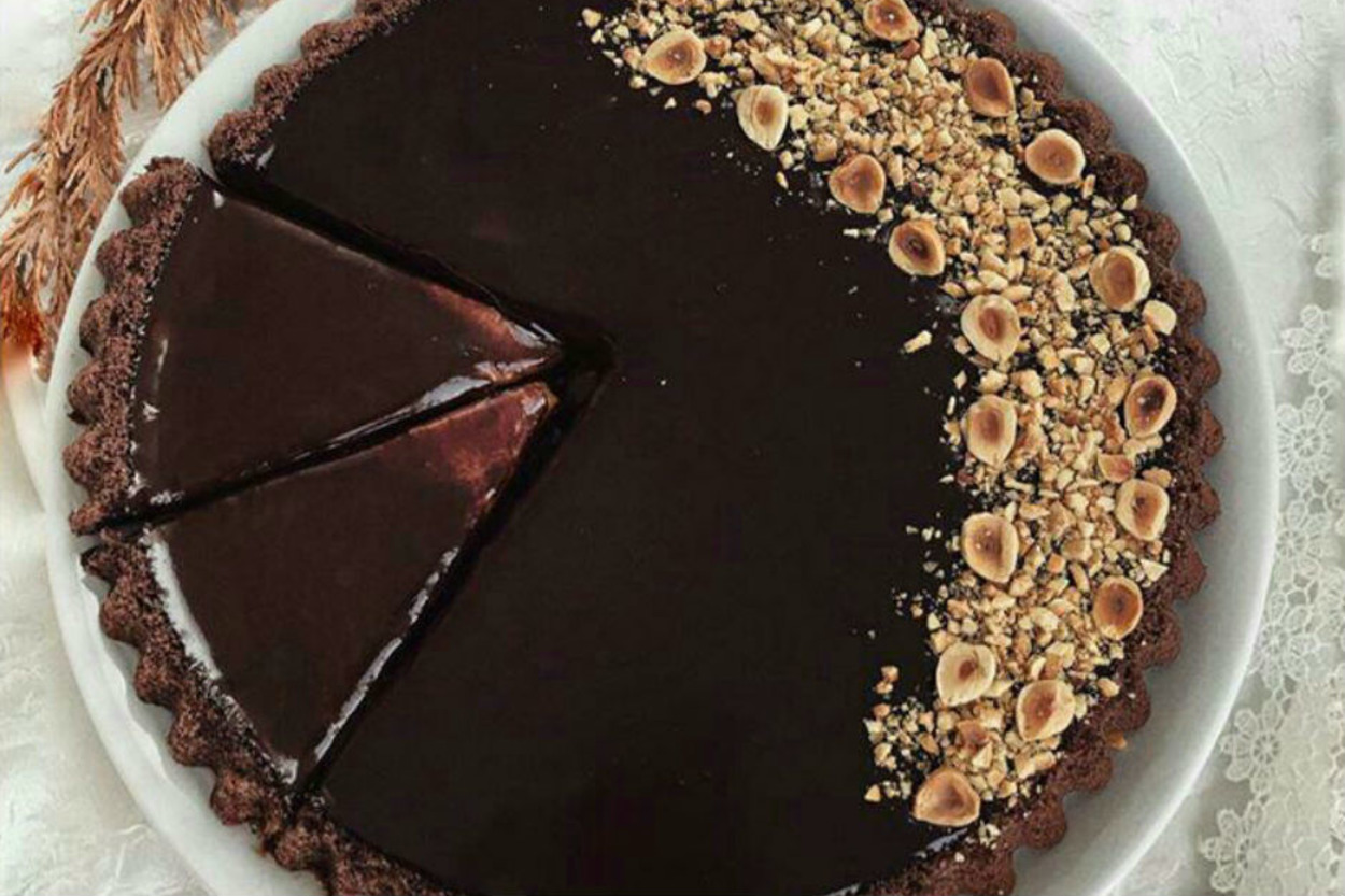 Dilim Dilim Yemelik: Karamelli Çikolatalı Tart Kek