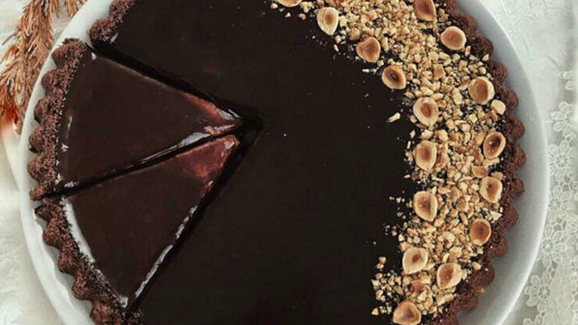 Dilim Dilim Yemelik: Karamelli Çikolatalı Tart Kek