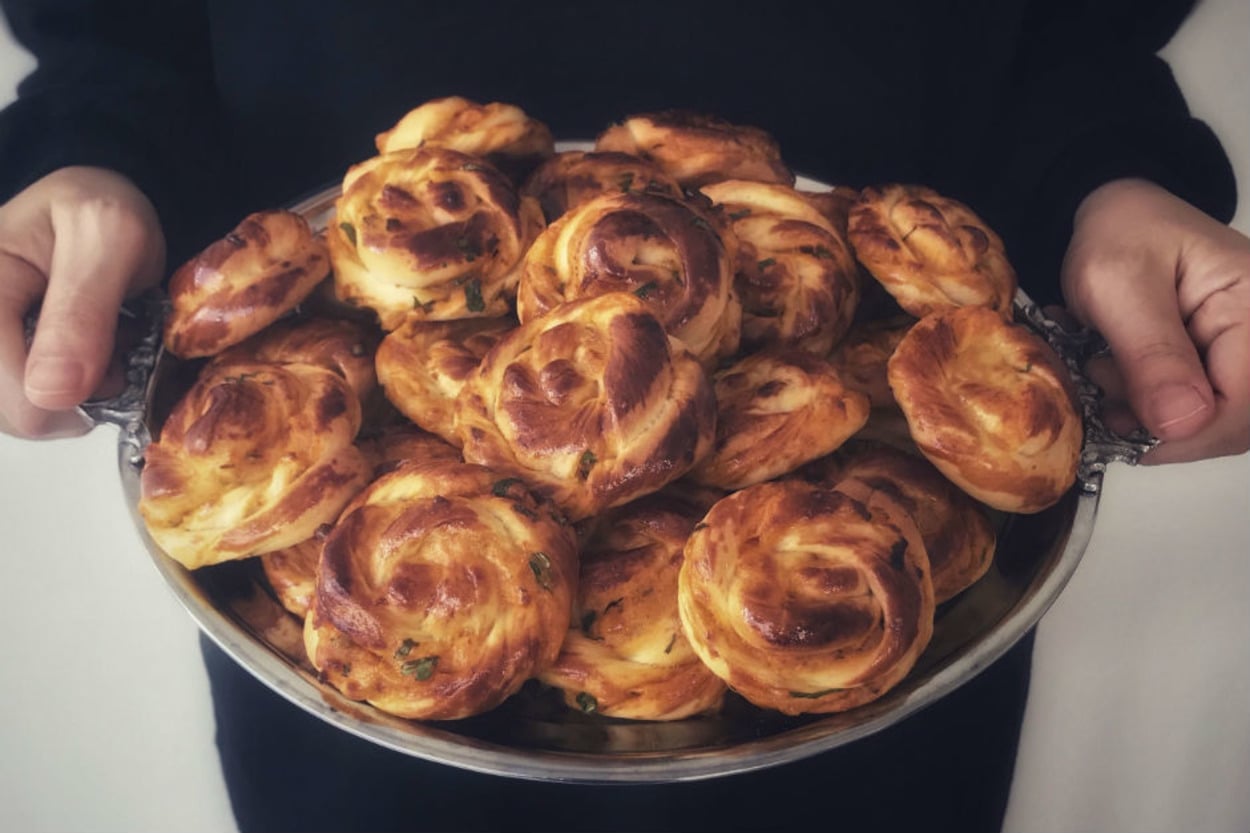 Minnoş Sunumlu: Patatesli Kıvrık Poğaça