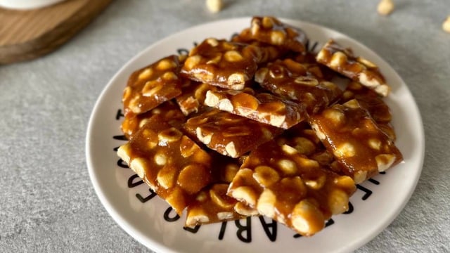 3 Malzemeyle: Fındık Krokan