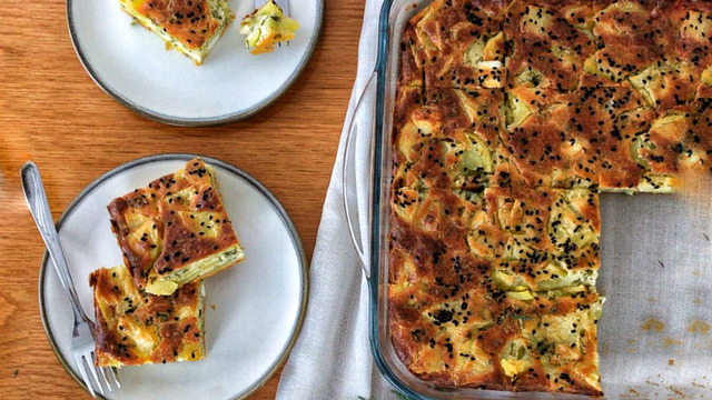 Börek Tadında: Patatesli Kek