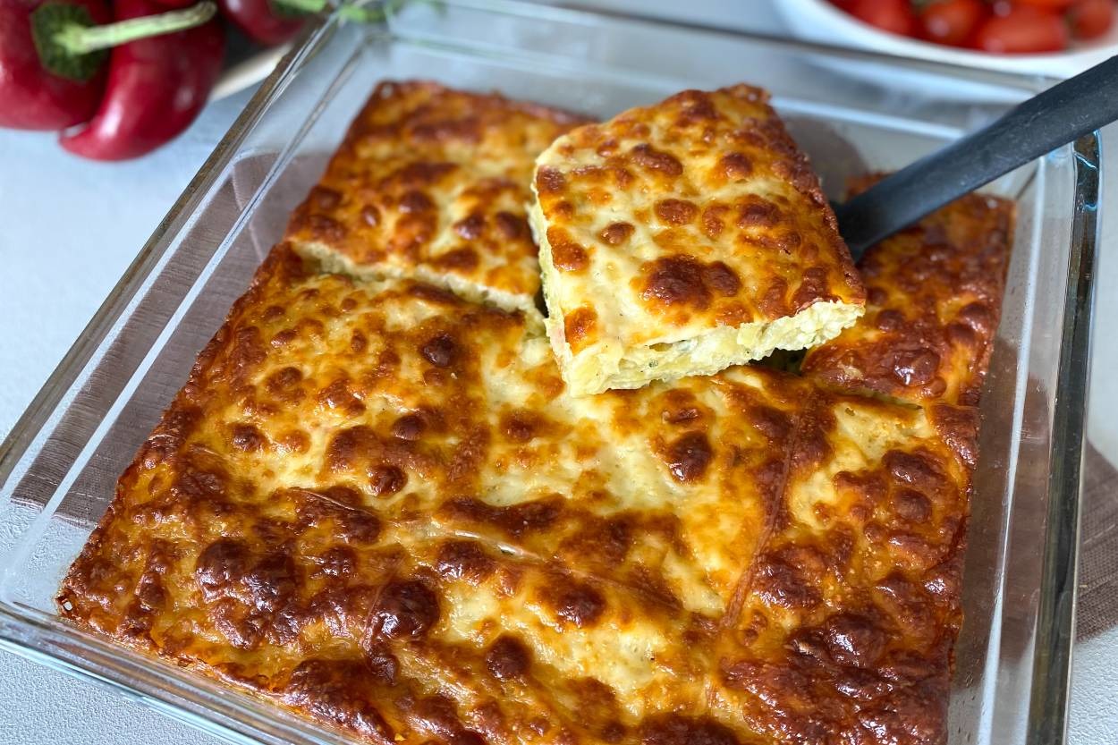 Harcı Unsuz: Fırında Yumurtalı Patates Dilimleri