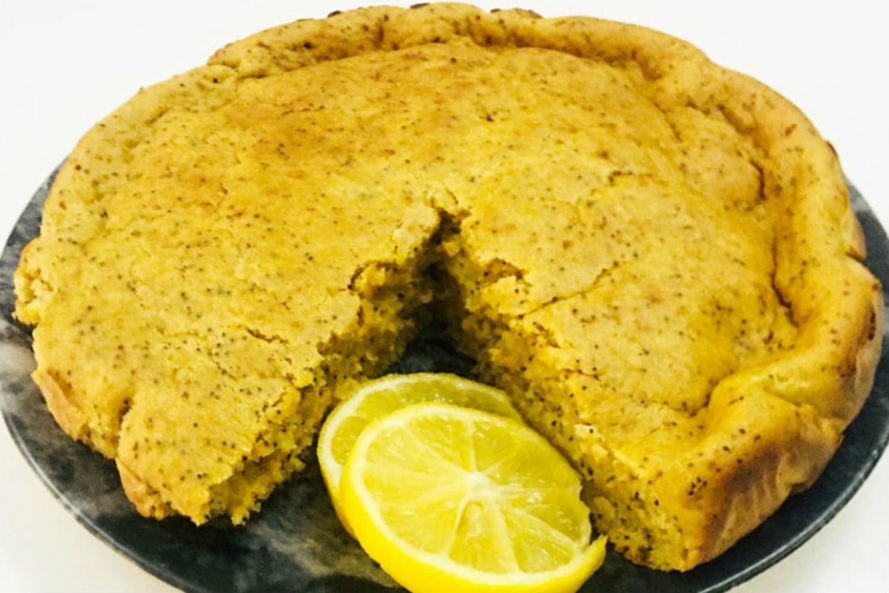 Rafine Şekersiz: Limonlu Haşhaşlı Diyet Kek