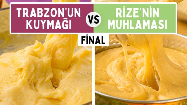 Türkiye'nin Gerçek Kahvaltılıkları Yarışıyor Final: Trabzon'un Kuymağı vs. Rize'nin Muhlaması