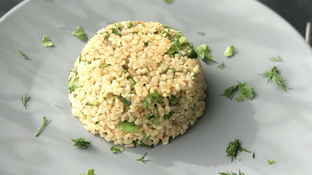 Çok Hafif: Bulgur Salatası