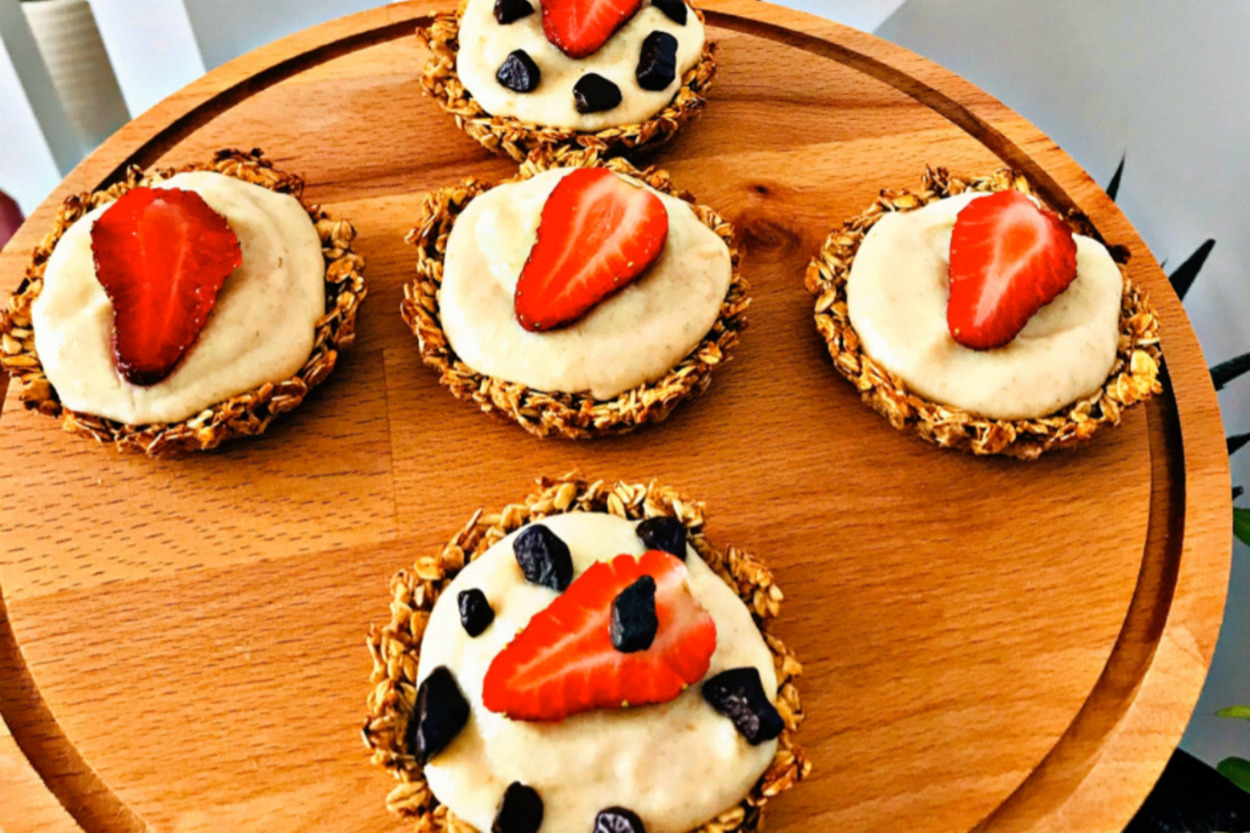 Çay Saatinin Fit Güzeli: Muhallebili Fit Tartolet
