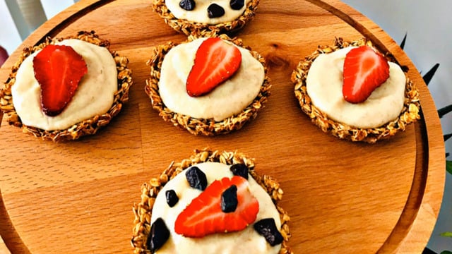 Çay Saatinin Fit Güzeli: Muhallebili Fit Tartolet